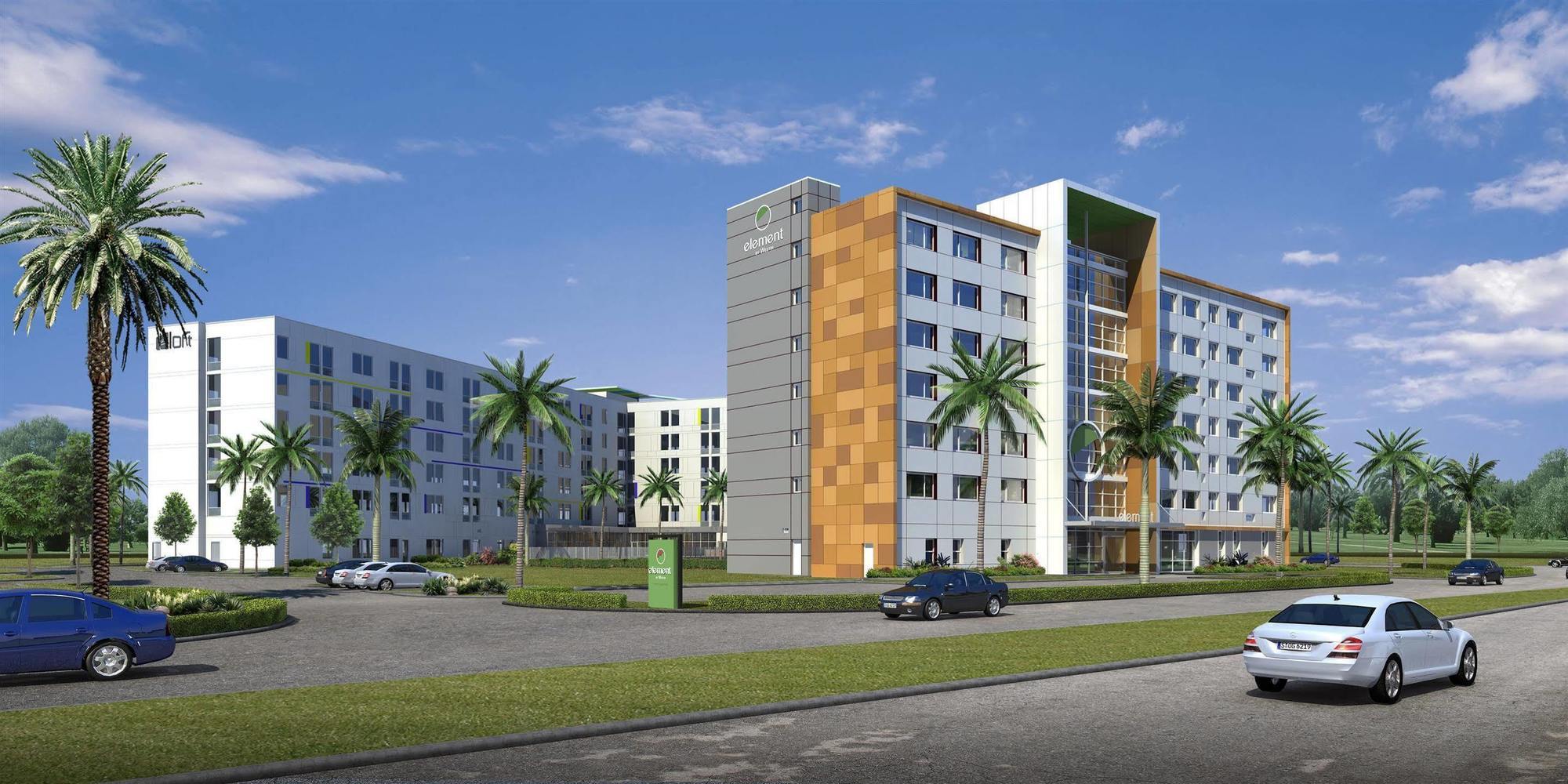 Отель Element Miami Doral Sweetwater Экстерьер фото